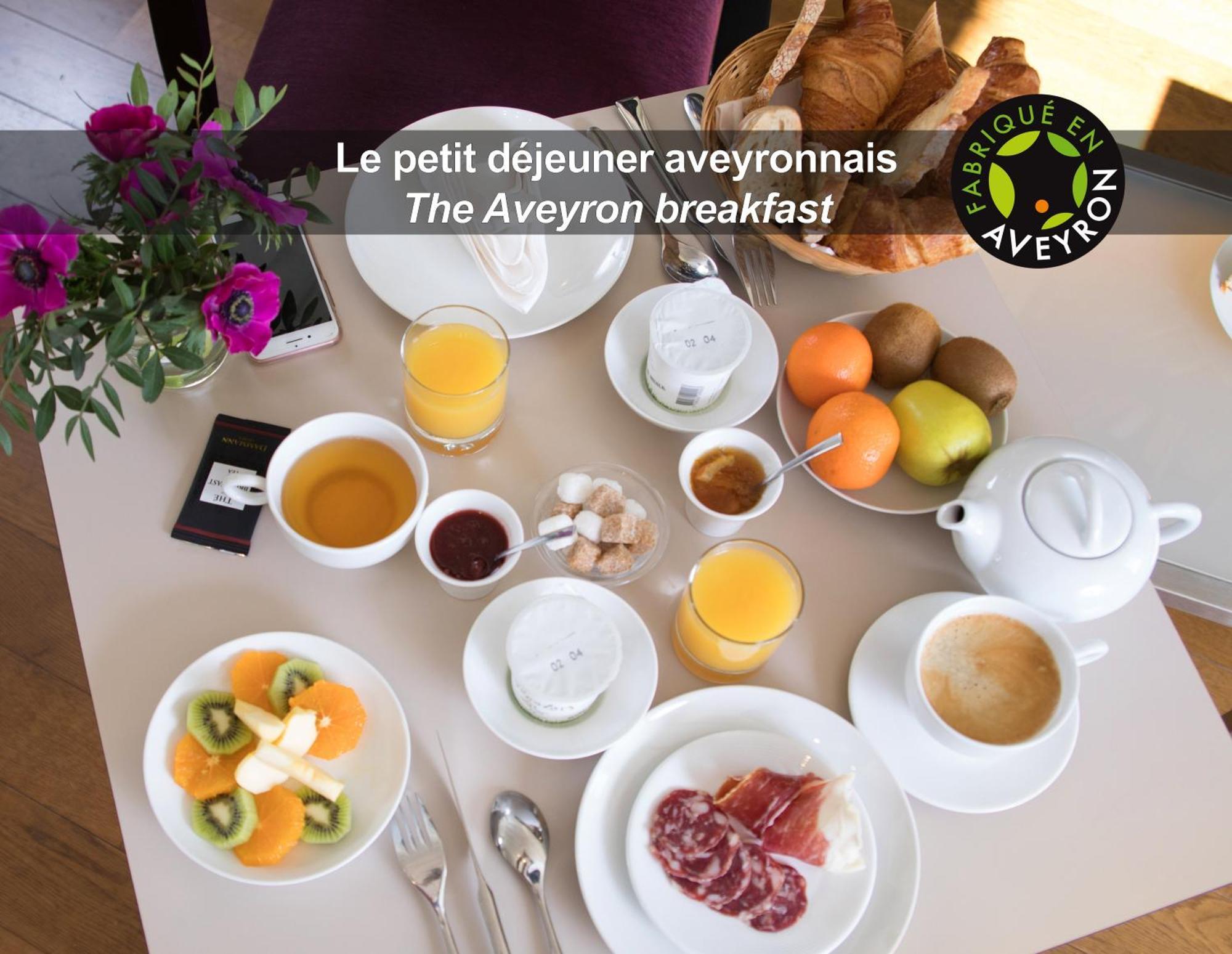 Hotel La Ferme De Bourran Rodez - Parking Prive Gratuit Zewnętrze zdjęcie