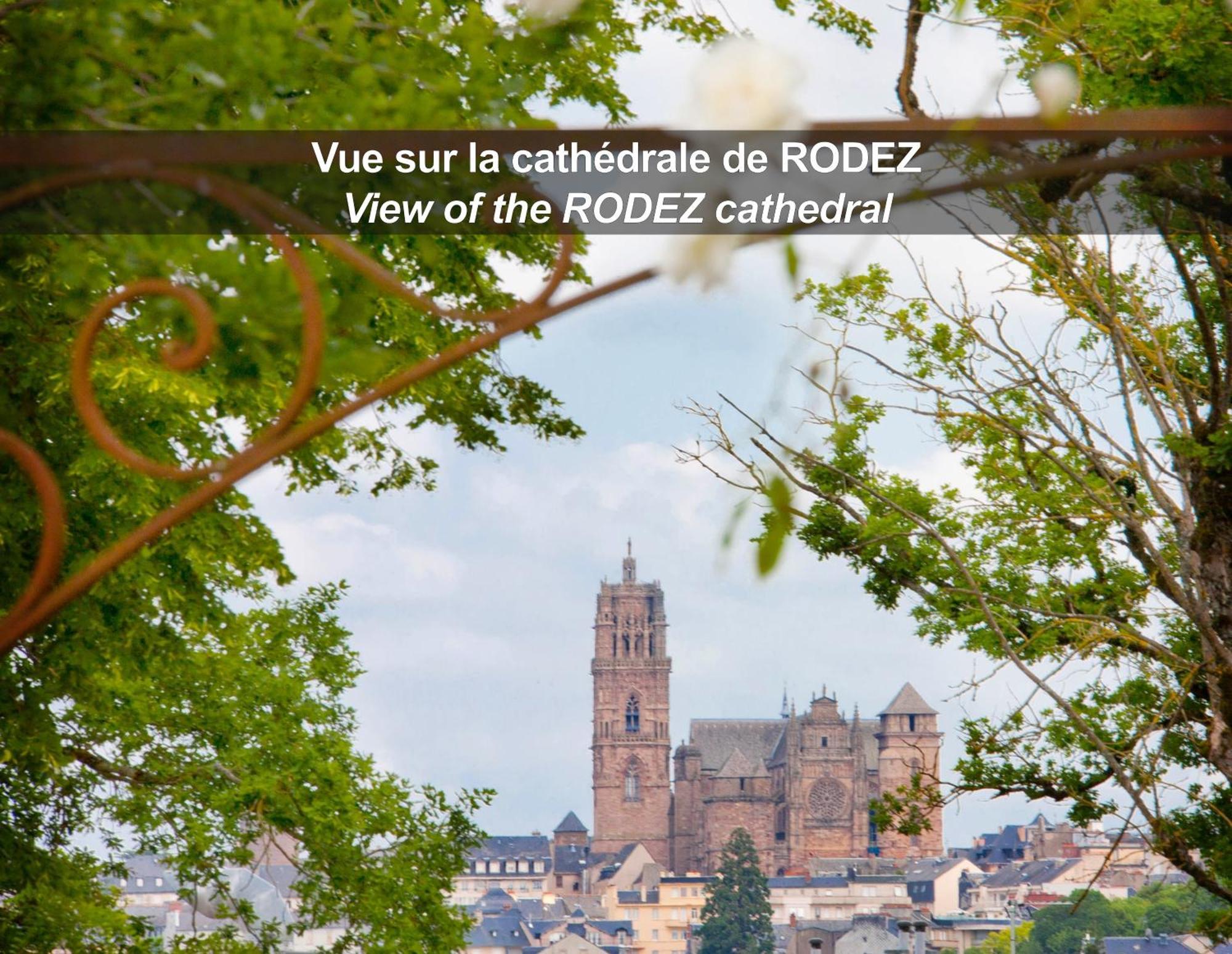Hotel La Ferme De Bourran Rodez - Parking Prive Gratuit Zewnętrze zdjęcie